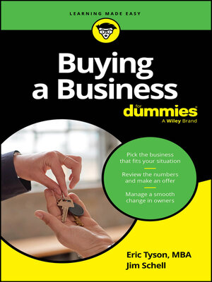 cover image of Buying a Business For Dummies